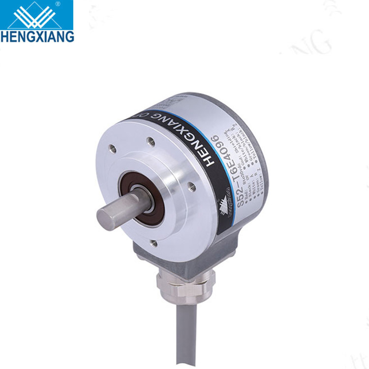 Optical Solid Shaft Incremental Mechanical Medium Duty Elevator Encoder 5 - 30V